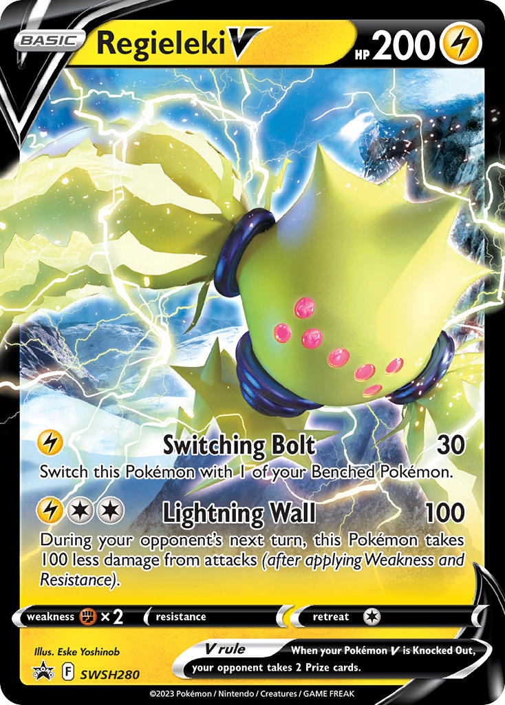 Sword & Shield Promo’s Regieleki V #280